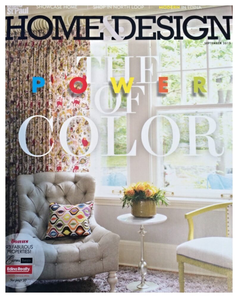 Mpls/StPaul Home and Design magazine cover