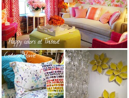 colorful rooms at High Point Spring 2016 by LiLu Interiors