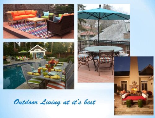 outdoor living space designs