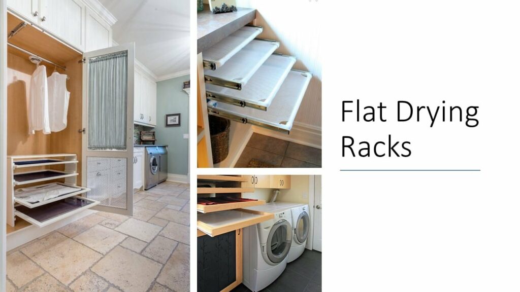 Laundry Room Must Haves-Flat Drying Racks 