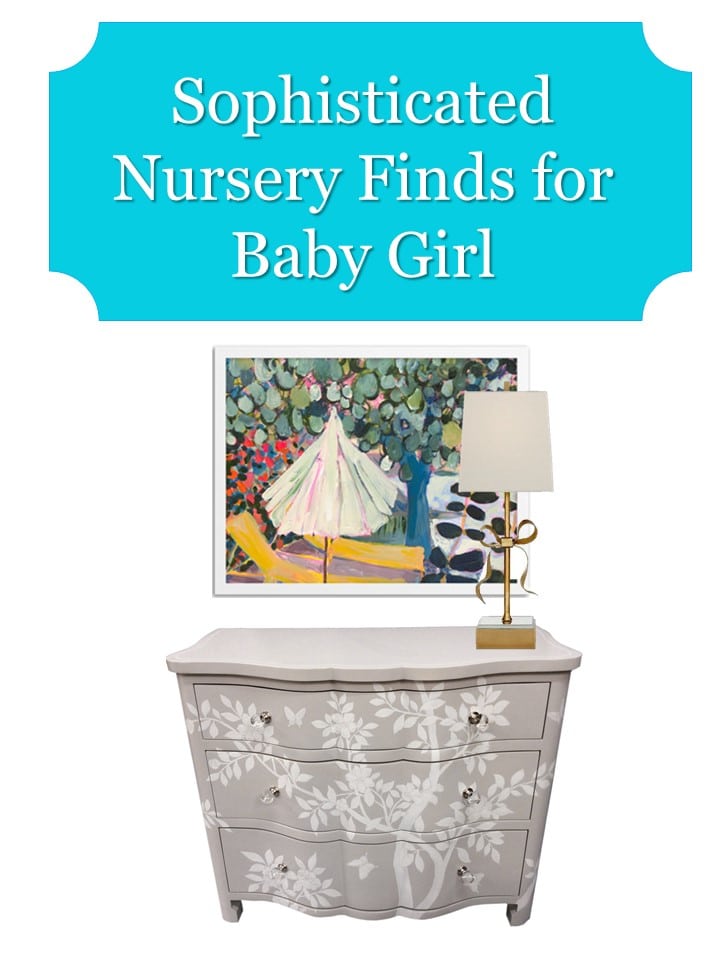 Baby Girl Nursery Design by LiLu Interiors