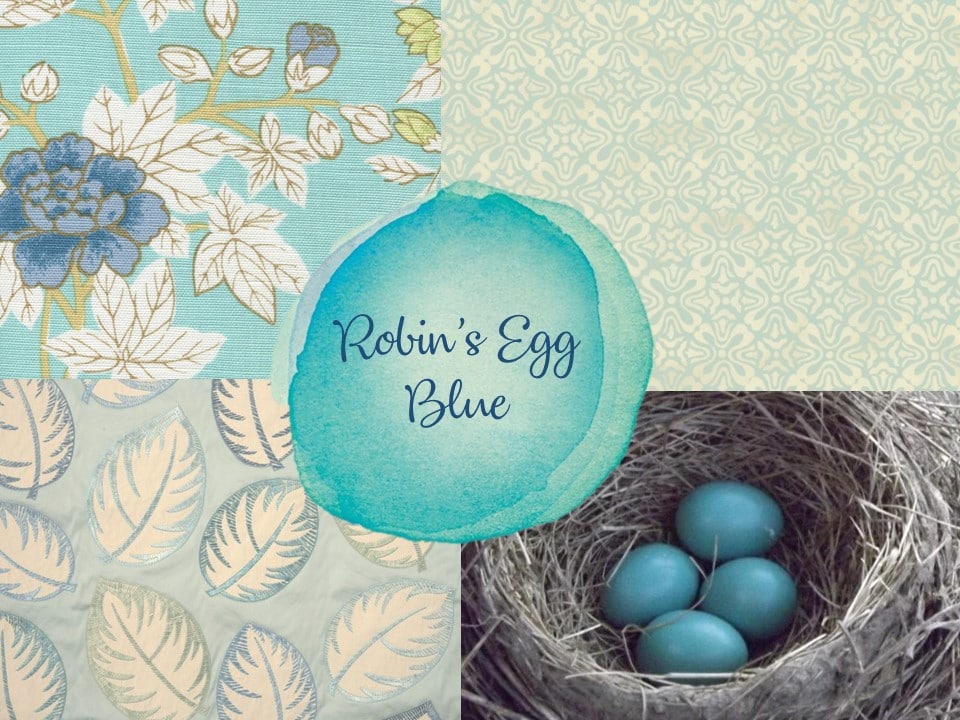 Spring color Robin's Egg Blue