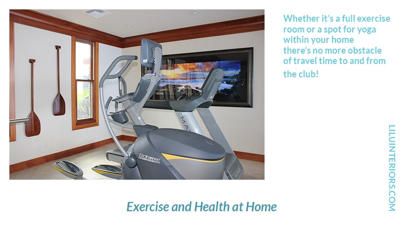 New Years Resolution-Exercise and Interior Design