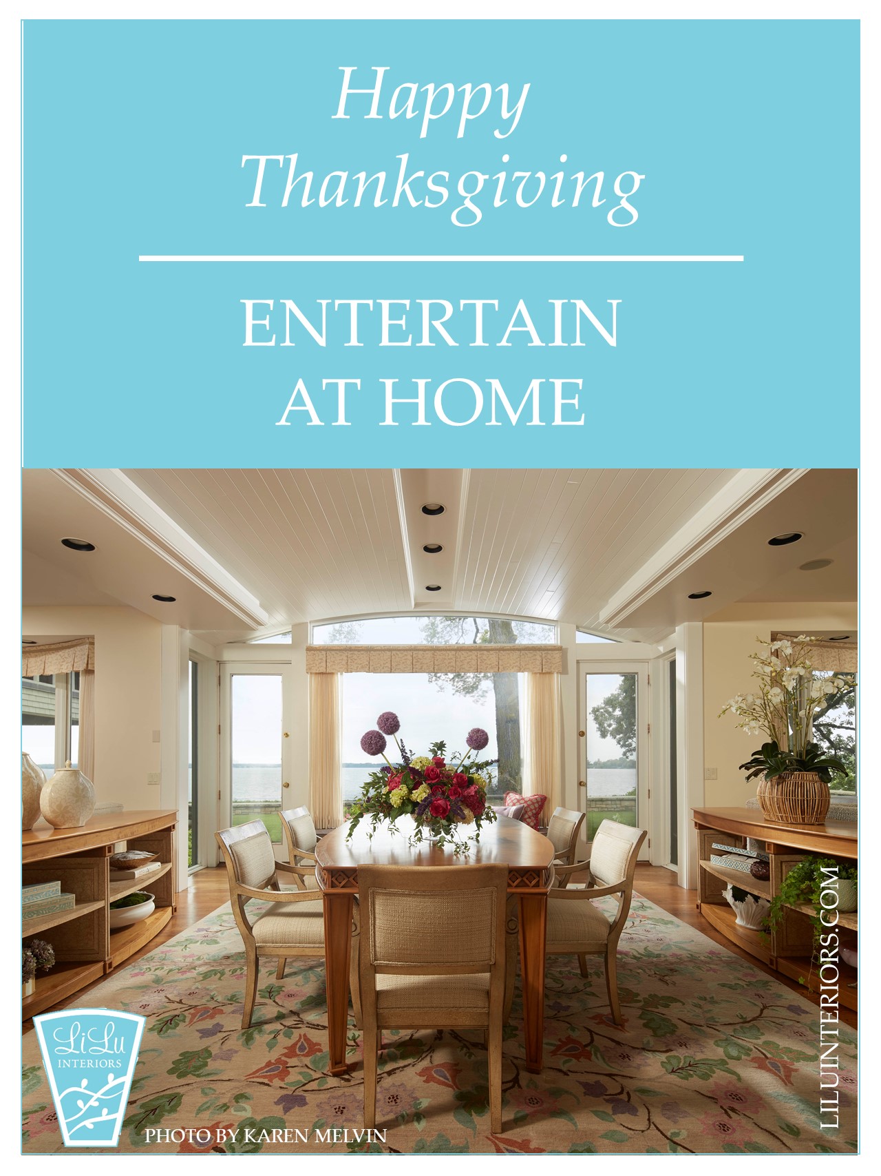 Entertain at Home for Thanksgiving
