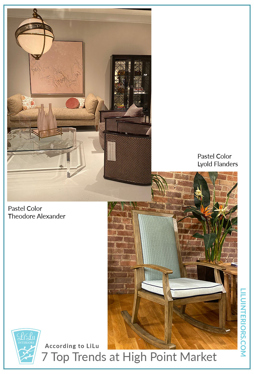 Top Trends at High Point Market- Color #interiordesign #interiordesigner #interiortrends
