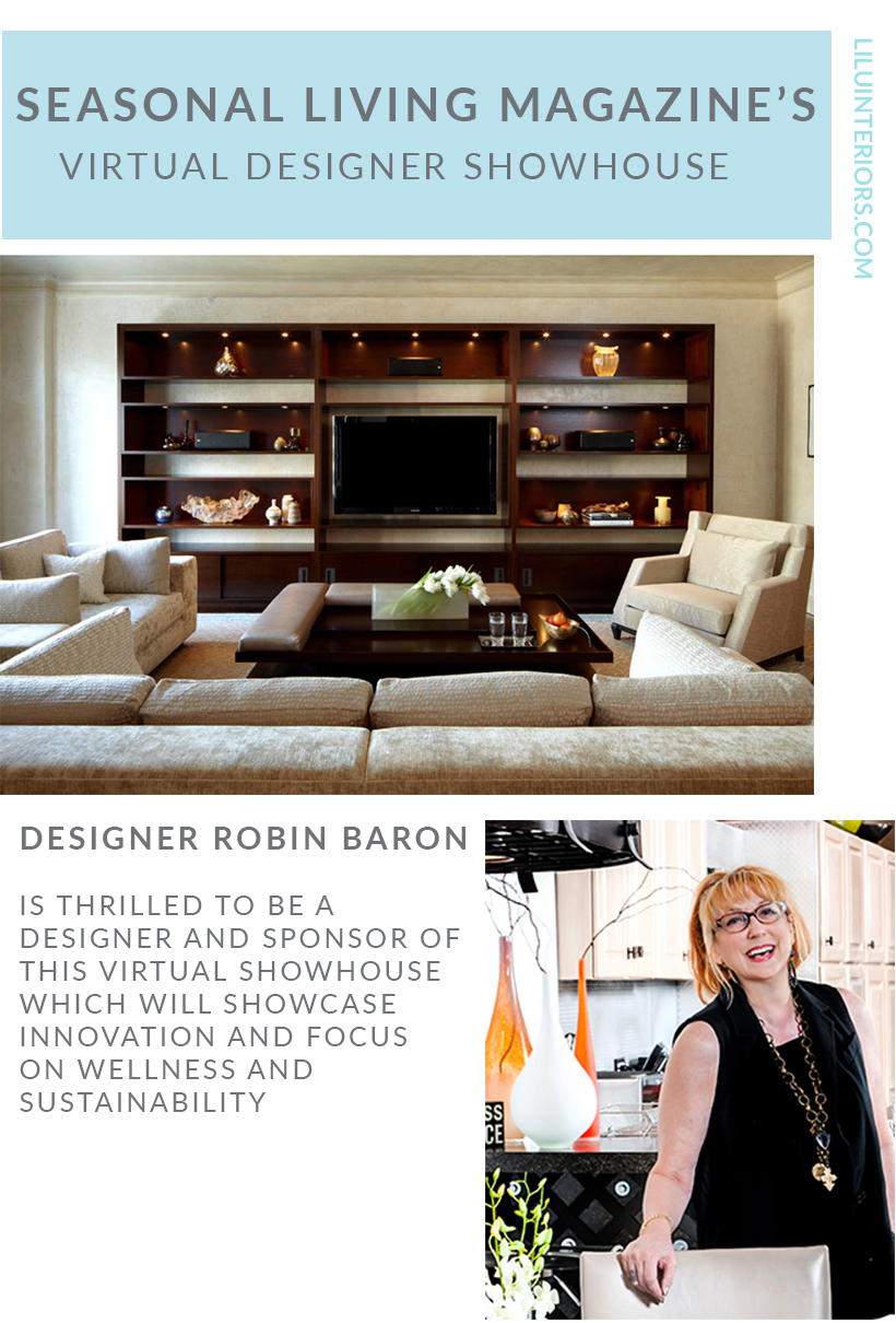 Virtual Interior Design Showhouse from Seasonal Living Magazine