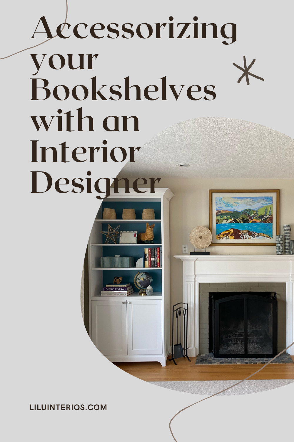 Accessorizing your Bookshelves with an Interior Designer