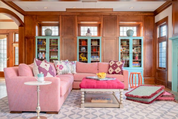 pink-turquoise-family-room-design-mn
