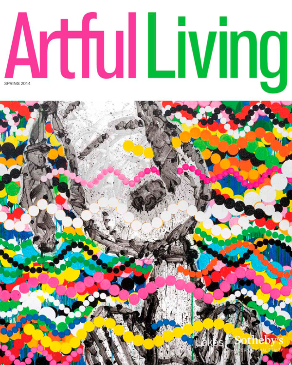 LiLu Interiors featured in Artful Living magazine 2014