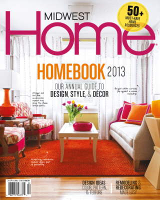 LiLu Interiors featured in Midwest Home magazine 2013 – Design trends