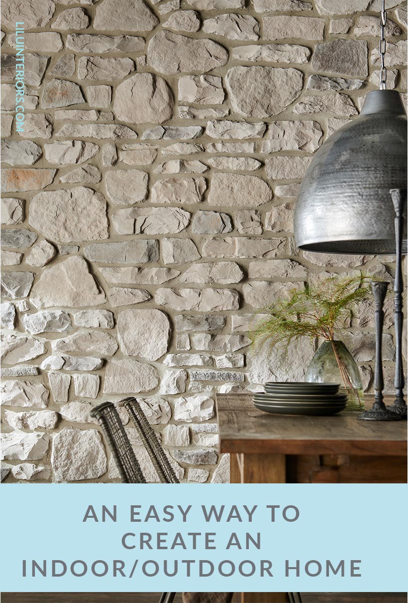 An Easy Way to Create a Chic Indoor-Outdoor Home-stone