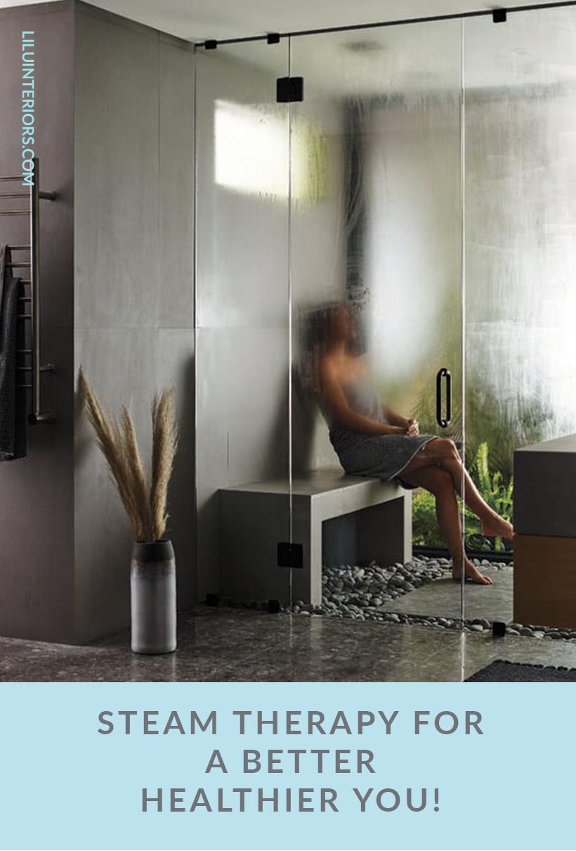 Steam Therapy for a Better Healthier You-steam shower