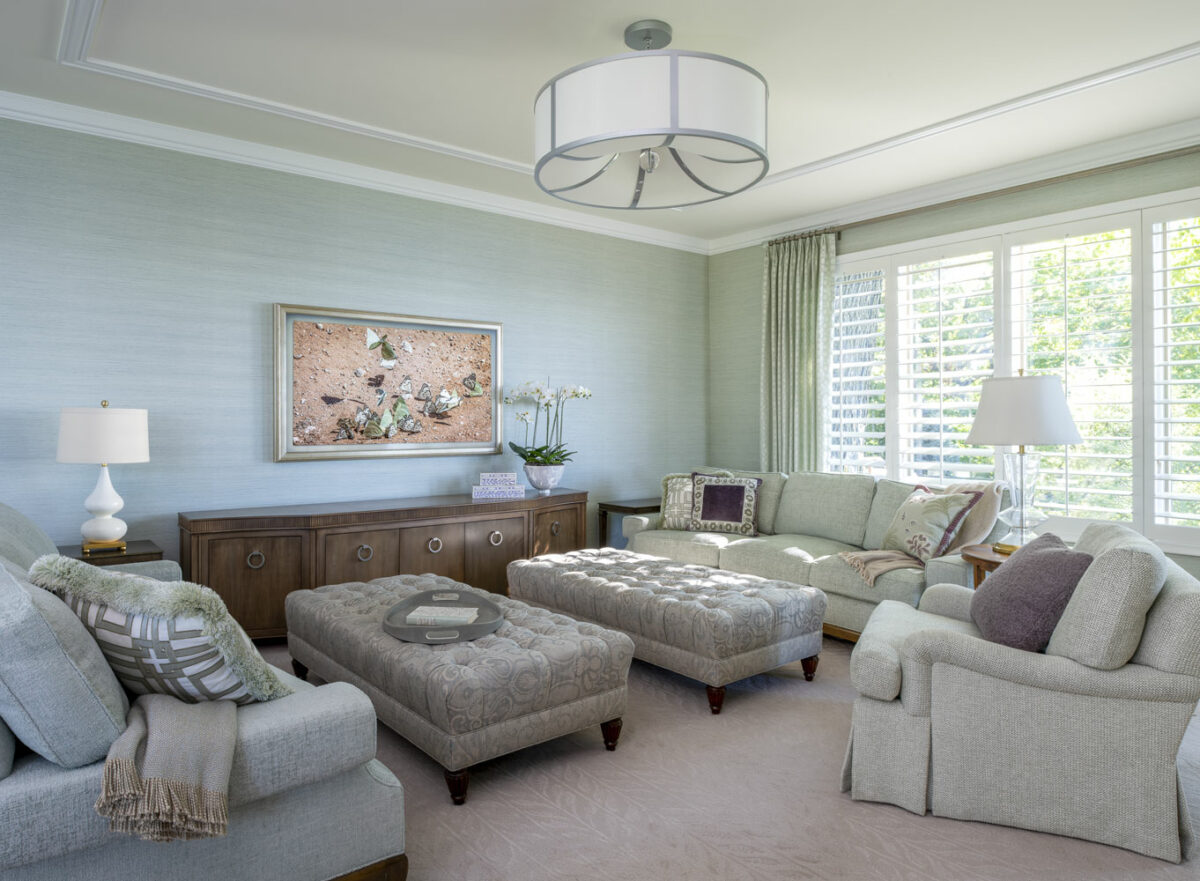 Wayzata Luxury Living Room Interior Design